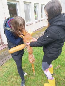 Vynášeli jsme Moranu a navštívil nás velikonoční zajíček