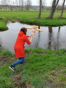 Vynášeli jsme Moranu a navštívil nás velikonoční zajíček