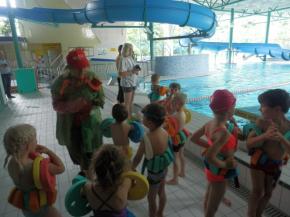 Zakončení plaveckého výcviku