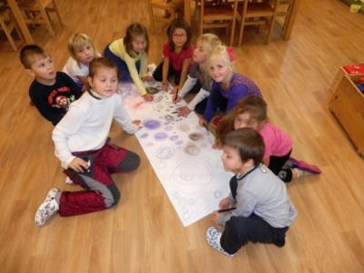 Z činností ve třídě Včeliček