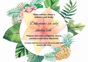 Krásné letní prázdniny 2025